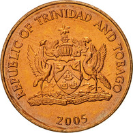 Monnaie, TRINIDAD & TOBAGO, 5 Cents, 2005, Franklin Mint, FDC, Bronze, KM:30 - Trinité & Tobago