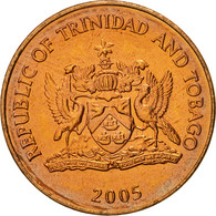 Monnaie, TRINIDAD & TOBAGO, 5 Cents, 2005, Franklin Mint, FDC, Bronze, KM:30 - Trinidad & Tobago