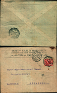 88230) Lettera Con 5c. Sfinge Dal Cairo  A Siracusa Il  30-9-1915 - 1915-1921 Protectorat Britannique