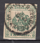 Lombardo Veneto - 2 Kr Verde Giallastro II Tipo - Lombardo-Venetien