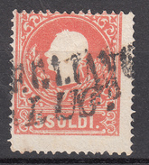 Lombardo Veneto (1859) - 5 Soldi Vermiglio 2° Tipo - Lombardy-Venetia