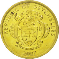 Monnaie, Seychelles, 5 Cents, 2007, Pobjoy Mint, SPL, Brass Plated Steel, KM:47a - Seychelles