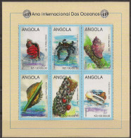 ANGOLA 1998 INTERNATIONAL YEAR OF THE OCEANS MNH - Angola