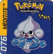 Magnets Magnet Pokemon 76 Meditite - Autres & Non Classés