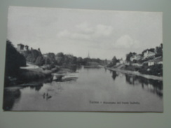 ITALIE PIEMONTE TURIN TORINO PANORAMA DAL PONTE ISABELLA - Bruggen