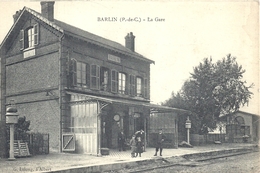 PAS DE CALAIS - 62 - BARLIN - La Gare - Barlin