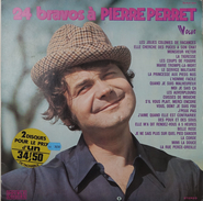 Double Disque Vogue: 24 Bravos à Pierre Perret - Les Jolies Colonies De Vacances, La Tigresse... - Autres & Non Classés