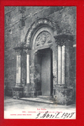 1 Cpa Carte Postale Ancienne - 32 - NOGARO -- Porte Romane De L'Eglise - Nogaro