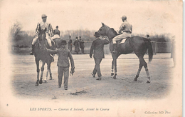 ¤¤  -  8  -  PARIS   -   Les Sports  -  Courses D'Auteuil , Avant La Course  -  Chevaux , Equitation -  ¤¤ - Arrondissement: 16