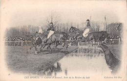 ¤¤  -  16  -  PARIS   -   Les Sports  -  Courses D'Auteuil , Saut De La Rivière Du Buis  -  Chevaux , Equitation -  ¤¤ - Arrondissement: 16