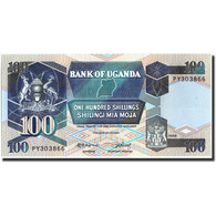 Billet, Uganda, 100 Shillings, 1988, 1988, KM:31b, NEUF - Oeganda