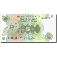 Billet, Uganda, 5 Shillings, Undated (1992), Undated (1992), KM:15, SPL - Uganda