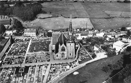 27-BERNAY- BASILIQUE N.D. DE LA COUTURE , VUE DU CIEL - Bernay