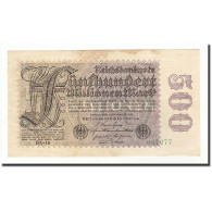 Billet, Allemagne, 500 Millionen Mark, 1923, 1923-09-01, KM:110h, TB+ - 500 Mark