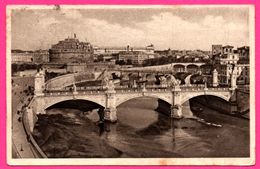 Rome - Roma - Ponte Sul Tevere E Castel S. Angelo - Palazzo - CECAMI - 1933 - Brücken