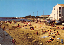 CPSM 34 MEZE SUR LE BASSIN DE THAU LA PLAGE  Grand Format 15 X 10,5 - Mèze