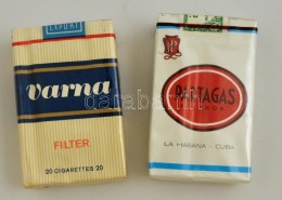 Varna és Partagas Bontatlan Csomag Cigaretták, 2 Db - Altri & Non Classificati