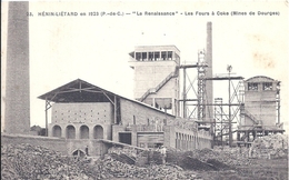 PAS DE CALAIS - 62 - HENIN LIETARD - Fosse La Renaissance - Fours à Coke - Mines De Dourges - Henin-Beaumont