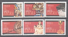 Macao 1994 Yvert 742-47, Sacred Art - MNH - Ongebruikt