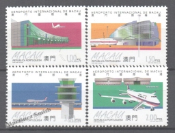 Macao 1995 Yvert 786-89, Macao International Airport - MNH - Neufs