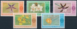 ** 1978 Forgalmi; Orchideák Sor Mi 367-371 - Other & Unclassified