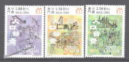 Macao 2001 Yvert 1062-64, Census Of The Population And Habitat - MNH - Ongebruikt