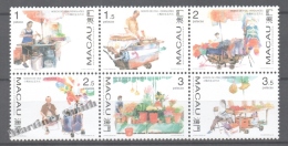 Macao 1998 Yvert 889-94, Lifestyles - MNH - Unused Stamps