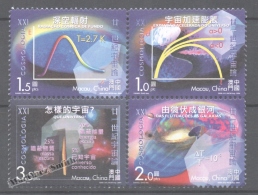 Macao 2004 Yvert 1219-22, Sicence And Technologie  - MNH - Unused Stamps