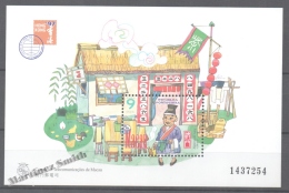 Macao 1997 Yvert BF 41 Miniature Sheet - Lucky Numbers - MNH - Nuevos