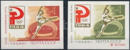 ** 1964 Tokioi Olimpia Blokk Mi 33 + 35 - Other & Unclassified