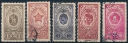 O 1952 Kitüntetések Mi 1653-1657 - Other & Unclassified