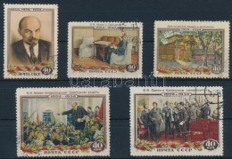 O 1954 Lenin Mi 1696-1700 - Altri & Non Classificati