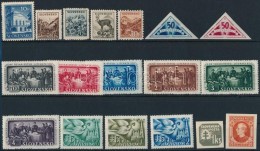 ** 1939-1940 18 Klf Bélyeg - Altri & Non Classificati