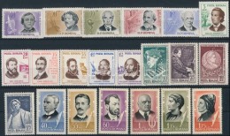 ** 1963-1965 Híres Személyek 4 Klf Sor - Altri & Non Classificati