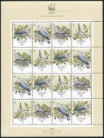 ** 1991 WWF: Galambok Kisív Mi 143-146 - Other & Unclassified