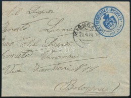 1914 Katonai Posta Levél 'MISURATA' (Líbia) - Bologna - Other & Unclassified