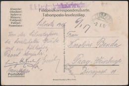 1917 Tábori Képeslap 'K.k. Landwehrinfanterieregiment' - Other & Unclassified