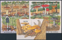 ** 1997 Gombák Sor FDC-n Mi 1140-1143 + Kisívsor Mi 1144-1155 + Blokk Mi 132, 133 - Altri & Non Classificati