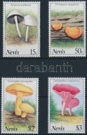 ** 1987 Gombák Sor + FDC Mi 475-478 - Altri & Non Classificati