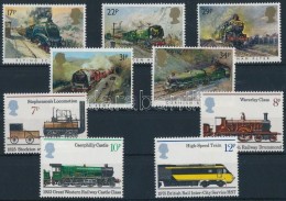 ** 1975-1985 Mozdonyok 2 Klf Sor Mi 682-685 + 1017-1021 - Other & Unclassified