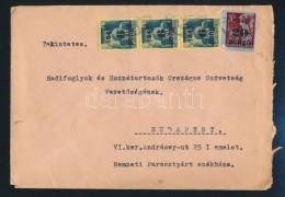 1945 (4. Díjszabás) Helyi Levél KisegítÅ‘ 2P/4f, 3 X 6P/50f, 20P/30f... - Other & Unclassified