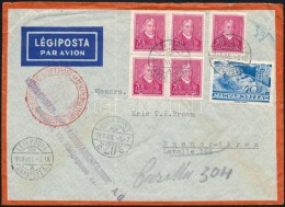 1937 Katapult Levél Argentínába (Haberer 557) - Other & Unclassified