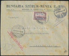 1920 Budapest - Szombathely Légi Levél - Altri & Non Classificati