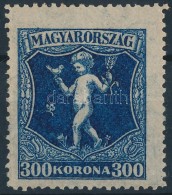 * 1924 Jótékonyság 300K 11,5 Fogazással, Ritka - Altri & Non Classificati