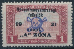 ** Nyugat-Magyarország II. 1921 Parlament 1K Garancia Nélkül (18.000) - Other & Unclassified