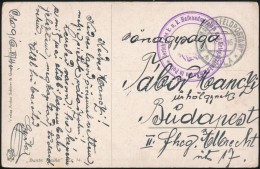 1916 Képeslap / Postcard 'Gericht Des K.u.k. Hafenadmiralats Und Kriegshafenkommandos In Pola' - Altri & Non Classificati