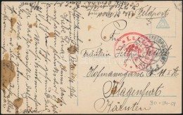 1916 Képeslap / Postcard 'K.u.k. Schulflugstation C(osad)a' - Altri & Non Classificati