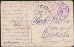 1916 Tábori Posta Képeslap 'M.kir. IV/30 Népf. Hadtápzászlóalj' - Other & Unclassified