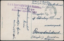 1915 Tábori Posta Képeslap 'K.u.k. Reservespital Nr. 2 In Klosterbruck' - Other & Unclassified