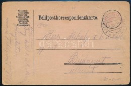 1915 Tábori Lap 'K.u. K. Seeflugstation Pola' +  'MFP POLA D' - Other & Unclassified